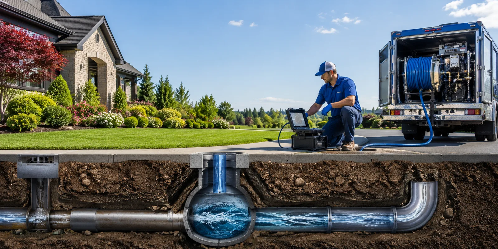 Drainage restoration information for Petroleum, WV